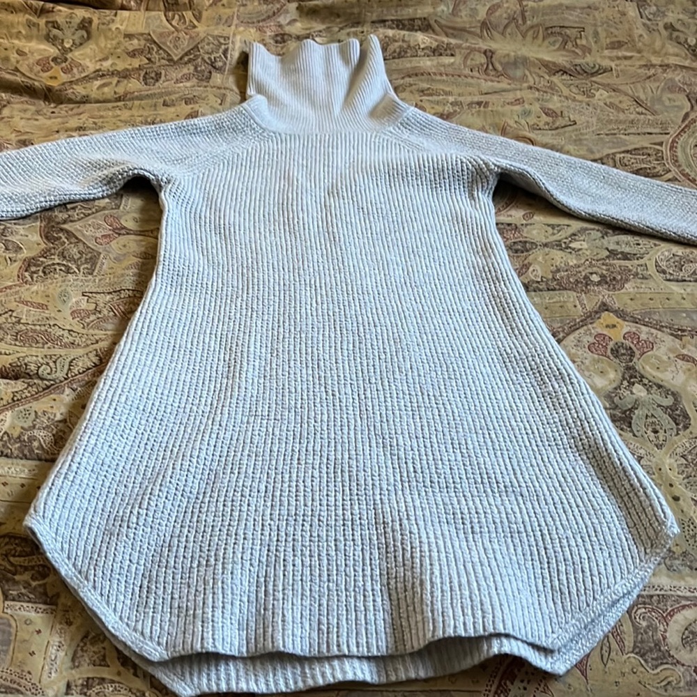 Aritzia Wilfred Free Grey Knit Bianca Turtleneck Sweater
Dress Sz XS